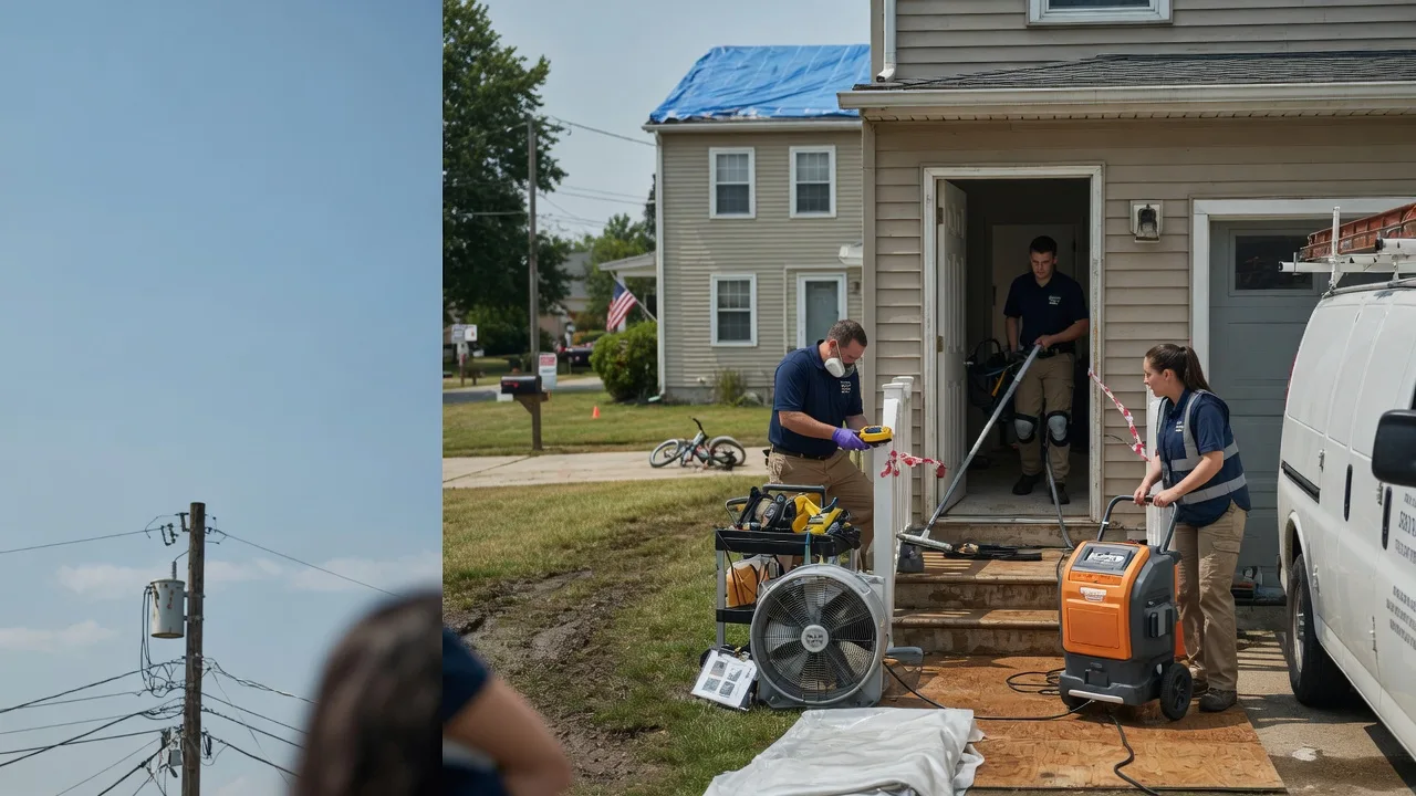 Water Damage Repair in East Liverpool, OH near me